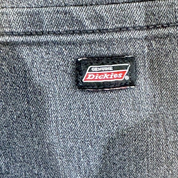 Dickies Jeans Mens 44x30 Gray Straight Leg Stretch Denim Pants Classic Fit - Picture 3 of 6